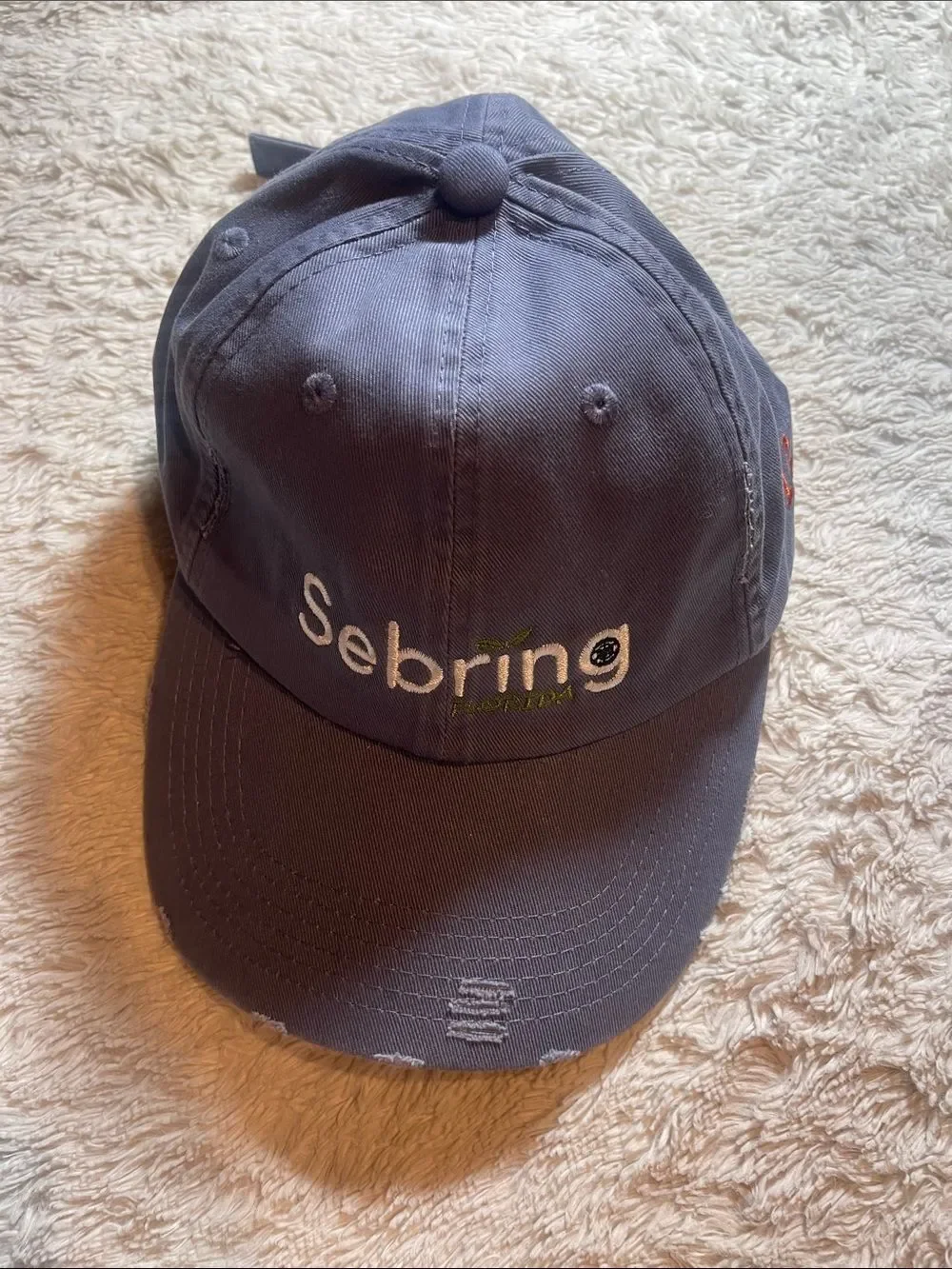 Sebring florida Embroidered Baseball Cap -